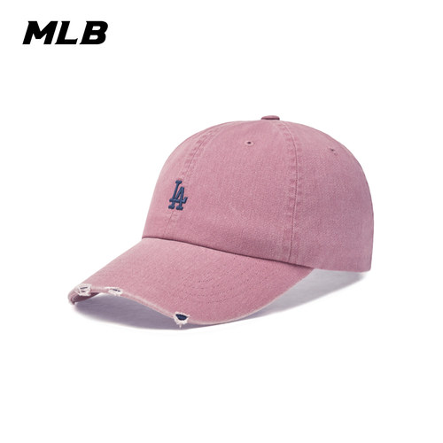 韩国MLB专柜正品男女破洞百搭显脸小迷你复古软顶棒球帽春季新款 - 图3