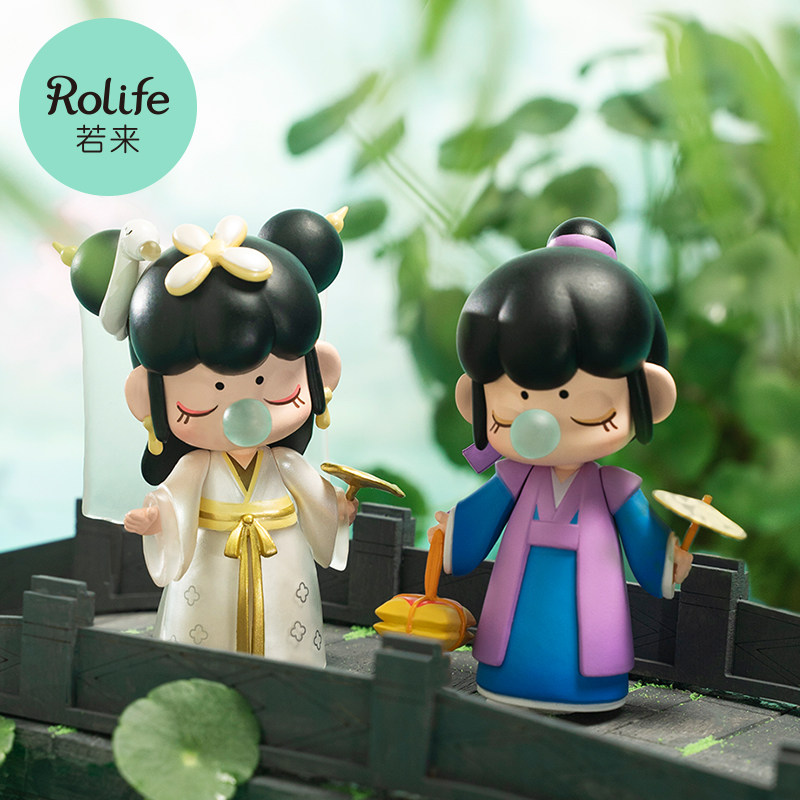 nanci囡茜三代与子成说系列盲盒手办潮玩rolife若来nanci3代玩具