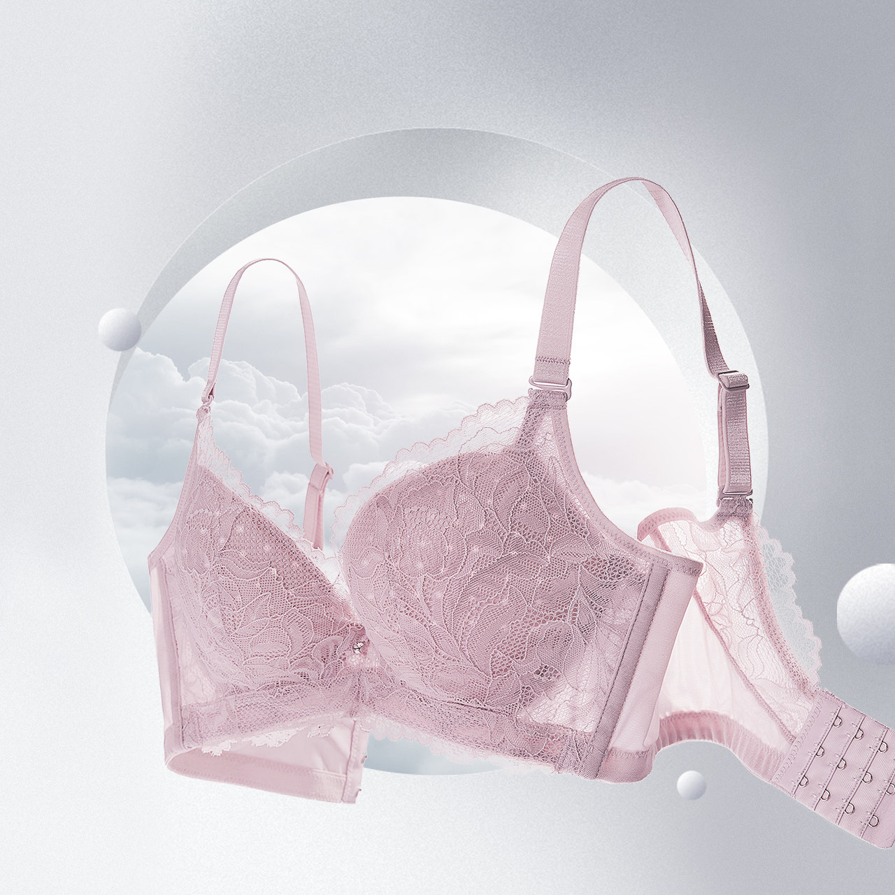 欧迪芬2020新款女士舒适软钢圈胸罩 欧迪芬内衣文胸