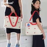 梵花不语 Ноутбук, милая высококачественная сумка через плечо, планшетная сумка на одно плечо, сумка-органайзер, с вышивкой, 15 дюймов, 16 дюймов