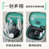 梵花不语 Косметичка, сумка через плечо, вместительная и большая портативная коробка для хранения для путешествий, сумка-органайзер