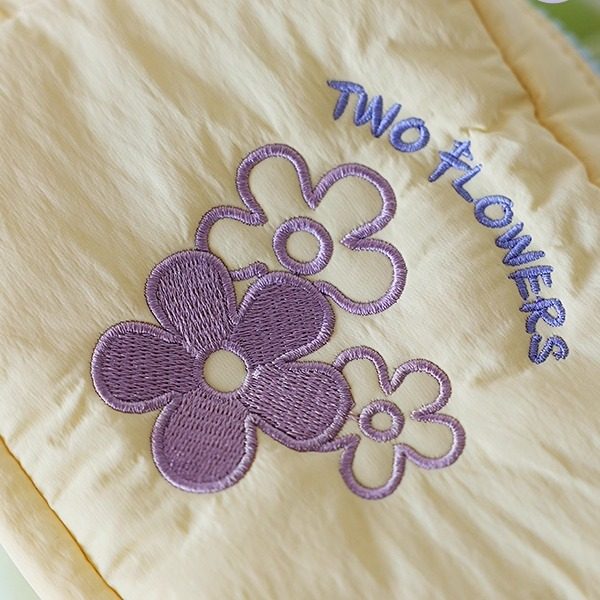 梵花不语小方包布艺化妆包女士手拿包便携包数据线收纳包随身小包,淘宝优惠券,粉丝福利购,淘宝优惠卷