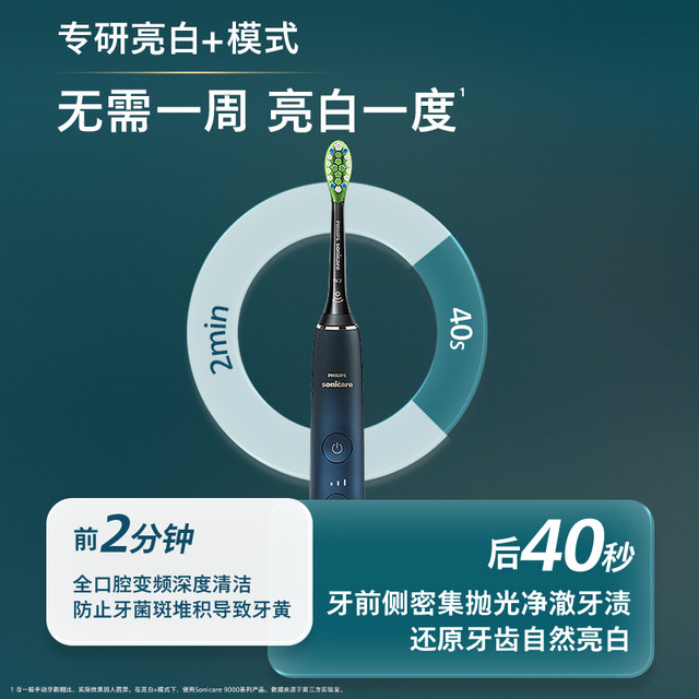 Philips Diamond Series Electric Toothbrush Series 9 Bright White