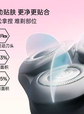 飞利浦男士电动剃须刀旋风PRO刮胡刀胡须刀S3883官方正品礼物礼物