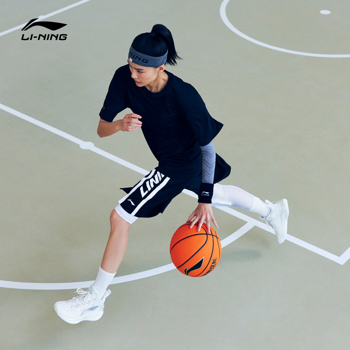 李宁利刃3篮球鞋白珍珠beng女男鞋 李宁网店篮球鞋