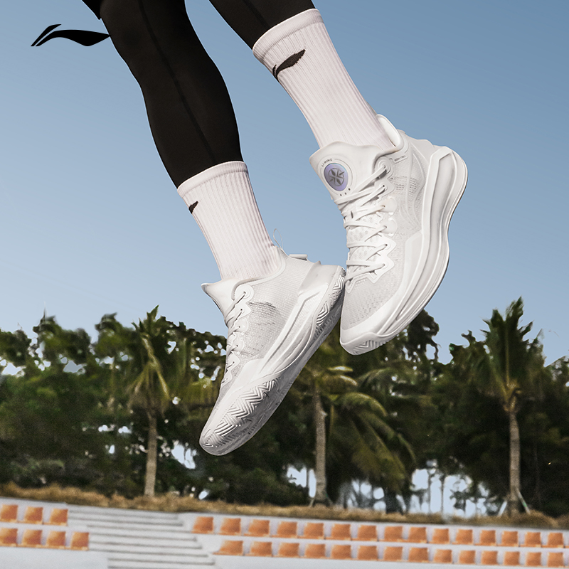 李宁利刃3V2丨 低帮篮球鞋䨻科技实战耐磨防滑男款透气专业运动鞋 - 图3