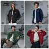 Li Ning couple baseball cotton jacket warm flight jacket