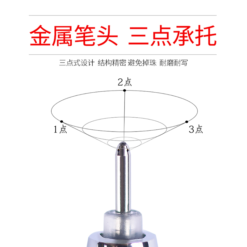 0.25mm笔金万年极细中性笔芯黑笔细头红笔财务笔会计记账专用笔超细签字水笔0.4针管笔0.28细0.3细笔0.38蓝色 - 图1