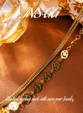 【INS · GG】铜   轻奢设计 LX2956 项链·短款