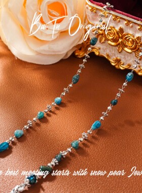 钛钢项链 【柏荼】 钢· 轻奢手工 WX0639项链·中长