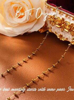 钛钢项链 【柏荼】 钢· 轻奢手工 WX0665项链·中长