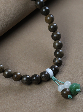 菩萨棋沉香手链女款佛珠文玩饰品