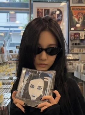 宋威龙同款墨镜男款高级感痞帅复古猫眼开车偏光防紫外线太阳镜潮