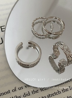 四件套欧美简约时尚个性戒