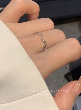 轻奢戒指女ins冷淡风小众