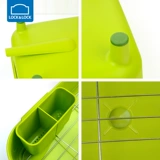 Лексиэле Следующая кухонная чаша с держанием дома хранения дома бесплатный пункт -Пол -провинциальный космос -сборщик Drima Shelf