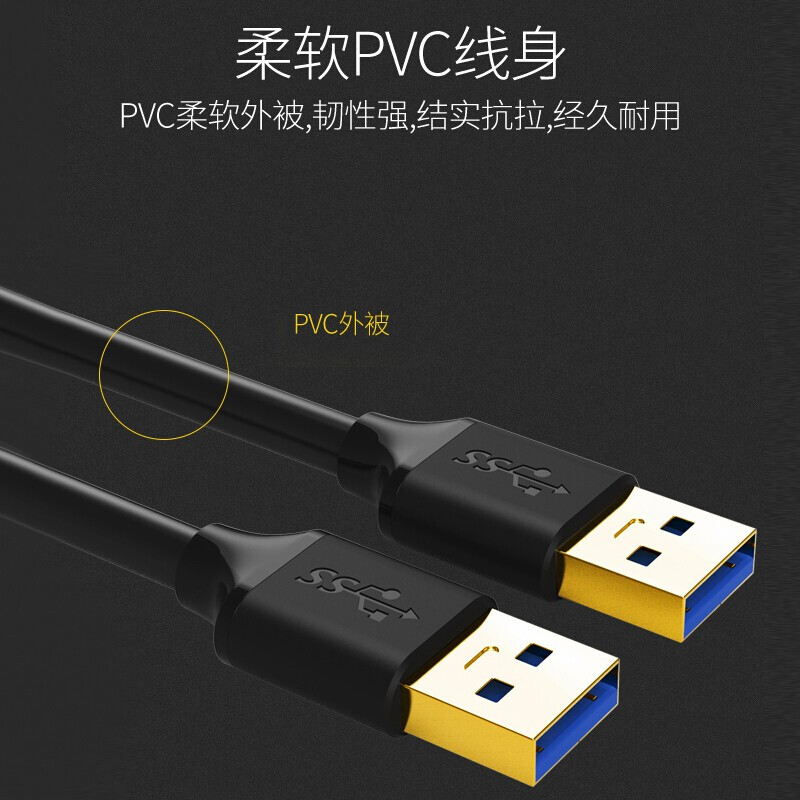 胜为usb3.0延长线公对母2.0接口高速手机充电u盘无线网卡鼠标电脑打印机加长USB数据线1/2/3/5/10米m转接线 - 图1