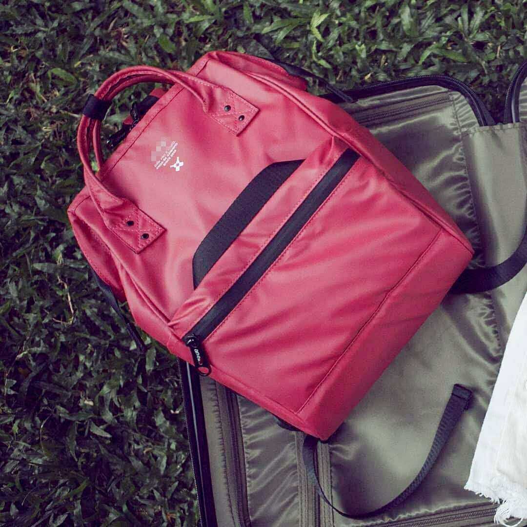 2020新款乐天包双肩背包防水大容量书包电脑包anello妈咪旅游包潮,淘宝优惠券,粉丝福利购,淘宝优惠卷