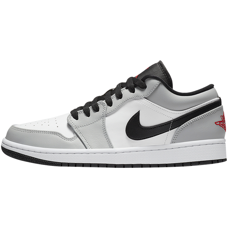 Cspace DP2 Air Jordan 1 Low AJ1烟灰白灰低帮 篮球鞋553558-030 - 图3