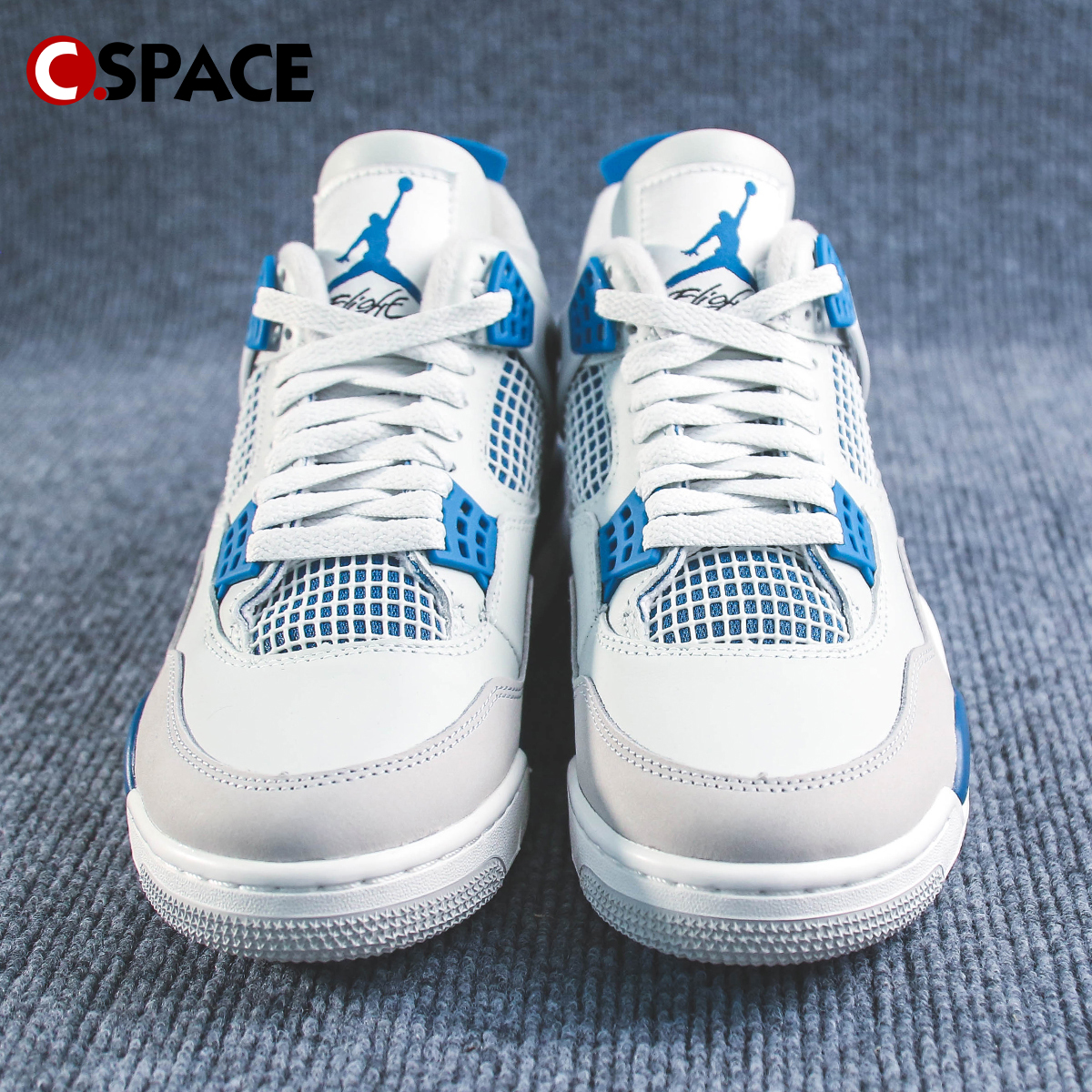 Cspace H Air Jordan 4AJ4白蓝 2024版 复古篮球鞋FV5029-141 - 图0