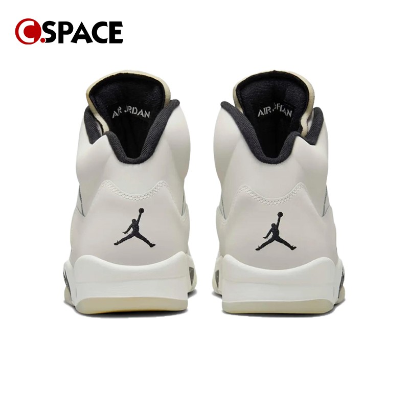 Cspace W Air Jordan 5 AJ5米棕色 复古篮球鞋 FN7405-100 - 图1