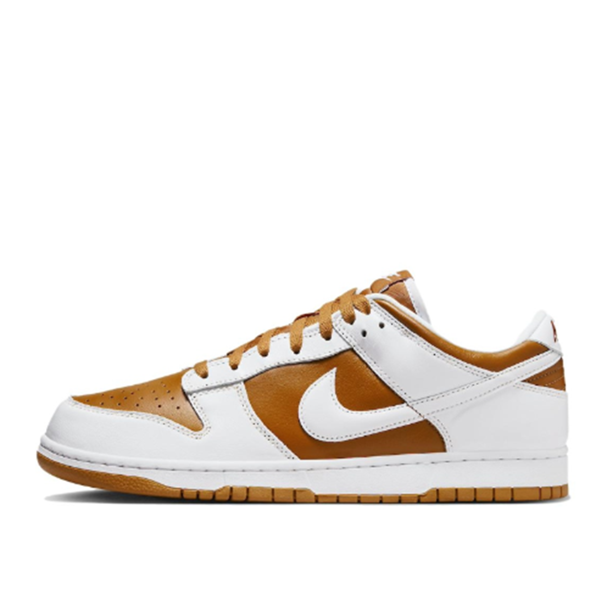 Cspace Nike Dunk low 白棕色 防滑耐磨低帮板鞋 FQ6965-700 - 图3