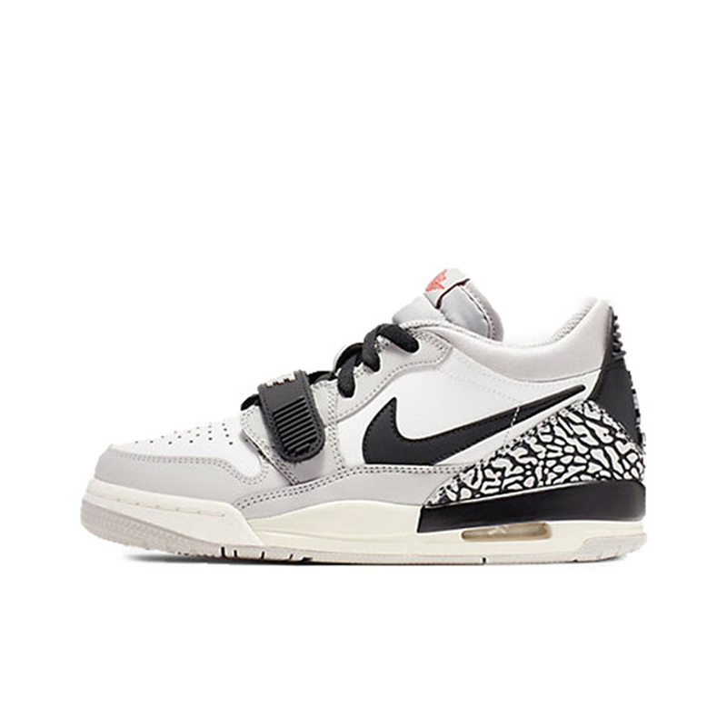 Cs Air Jordan Legacy Low AJ312白灰低帮篮球鞋 CD9054-101 - 图3