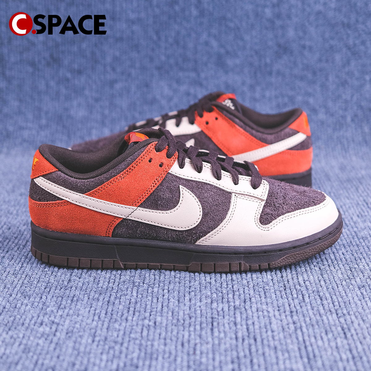 Cspace W Nike Dunk Low 小熊猫 棕黑 休闲耐磨板鞋 FV0395-200 - 图1