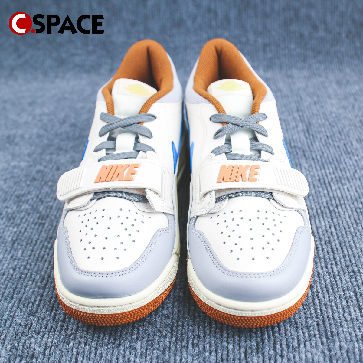 Cspace ZCP Air Jordan Legacy Low AJ312米灰蓝篮球鞋HF0746-041 - 图0