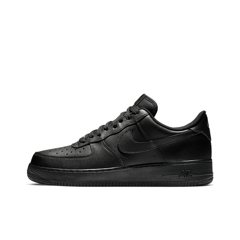 Cs NIKE AIR FORCE 1 AF1黑武士全黑空军板鞋 CW2288-001-图3