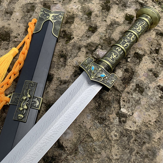 Longquan Baijiang stainless steel integrated self-defense sword