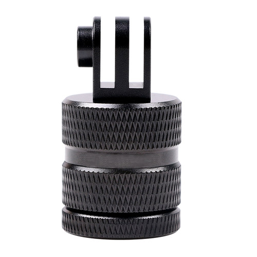 适用dji大疆gopro影石insta360运动相机可旋转金属转接头action5pro配件acepro2横向360度nano action6/4支架 - 图2