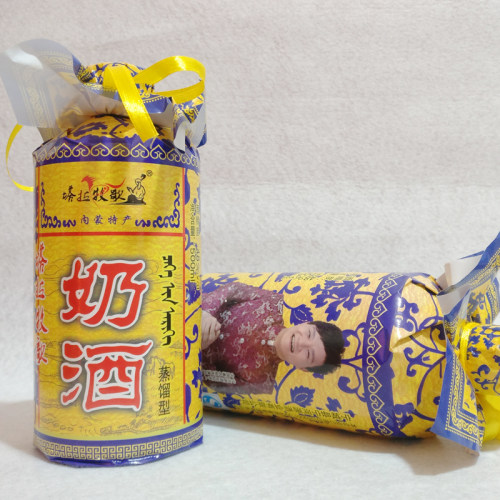 内蒙特产宁河源金马杆塔拉牧歌马奶酒48度500ml*6瓶整箱厂家特惠 - 图0