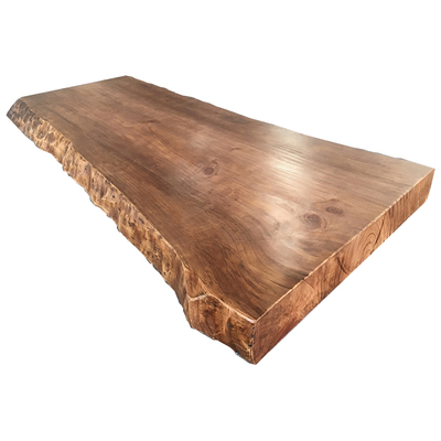 木板定制大板实木原木茶桌不规则松木桌面板台面板自然边吧台整板