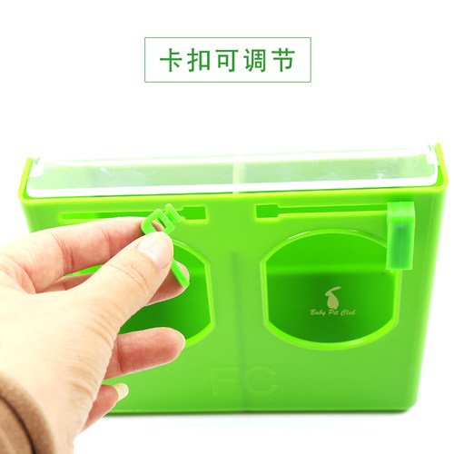 包邮鸽子防撒固定食盒水壶砂盆斑鸠鸡金刚鹦鹉食盒盆信鸽用品食槽 - 图0