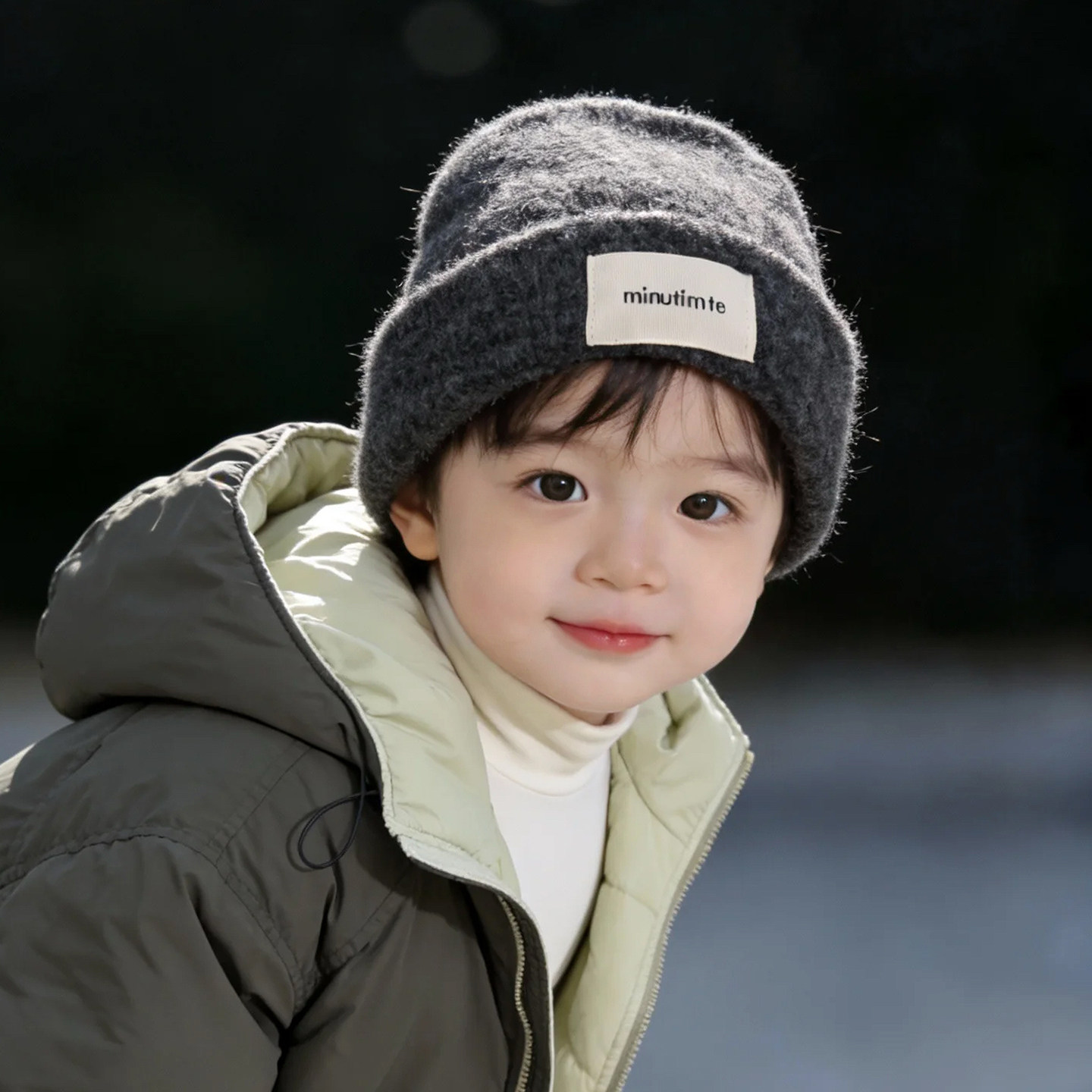 韩版儿童帽子秋冬季保暖加厚针织毛线帽男孩女宝宝潮流防风毛线帽,淘宝优惠券,粉丝福利购,淘宝优惠卷