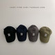 Korean ins thickened warm hat baseball cap