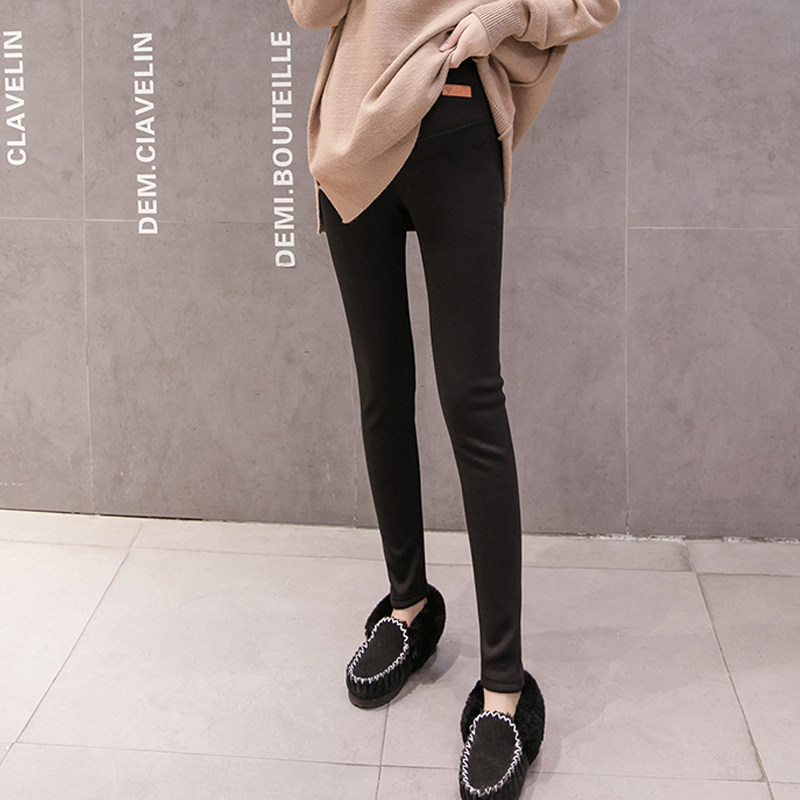 潮妈春秋季孕妇修身托腹裤打底裤 慈颜孕妇打底裤