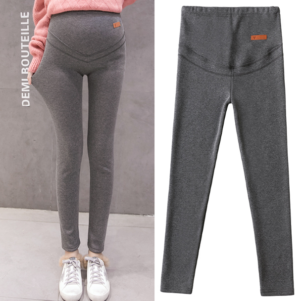 潮妈春秋季孕妇修身托腹裤打底裤 慈颜孕妇打底裤