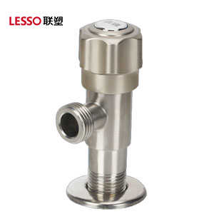 联塑角阀不锈钢304三角阀热水器水龙头阀门开关止水阀WP01505 4分-图0