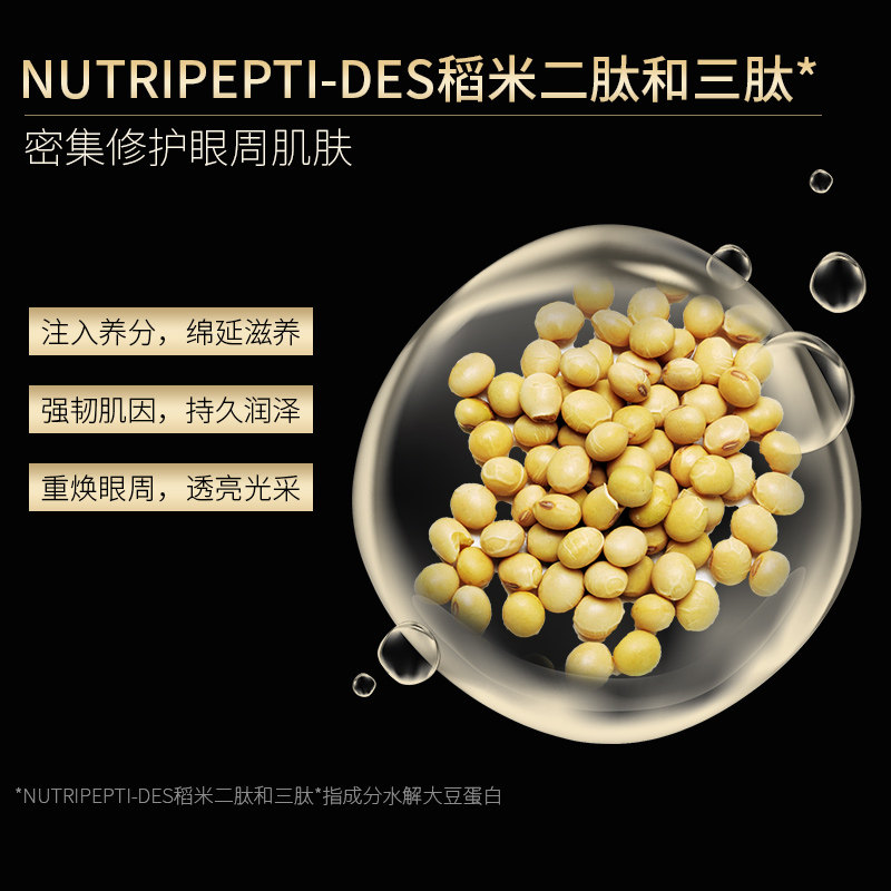 温碧泉舒润亮眼部精华保湿女眼霜 温碧泉水柔眼霜