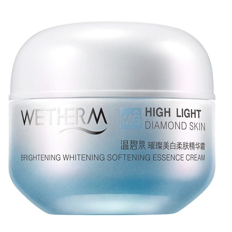 温碧泉璀璨美白柔肤精华霜女保湿霜 温碧泉水柔乳液/面霜
