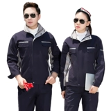 Хлопковый износостойкий демисезонный комбинезон подходит для мужчин и женщин, увеличенная толщина