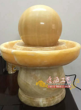 流水喷泉书房收银台招财桌面摆件