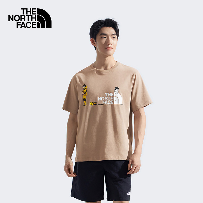 【李昀锐同款】北面Uncle Belly合作款短袖T恤TheNorthFace|8HNE,淘宝优惠券,粉丝福利购,淘宝优惠卷