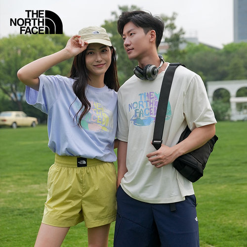 北面男女同款速干短袖T恤户外休闲透气夏新款 TheNorthFace|8GZ4 - 图0