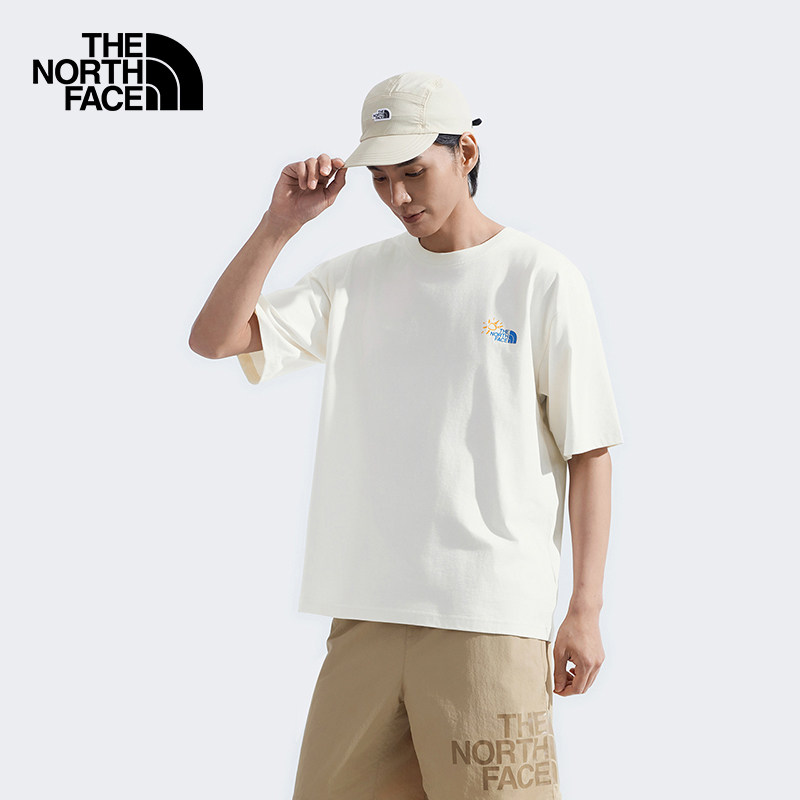 北面男女同款纯棉印花短袖T恤户外透气夏新款TheNorthFace|8D85,淘宝优惠券,粉丝福利购,淘宝优惠卷