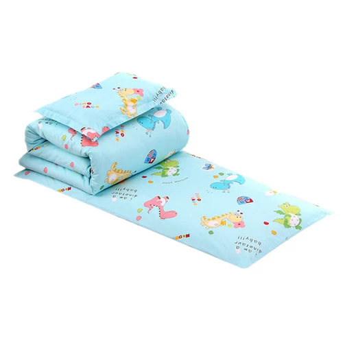Одеяло для детского сада, хлопковый детский комплект, 3 предмета, постельные принадлежности