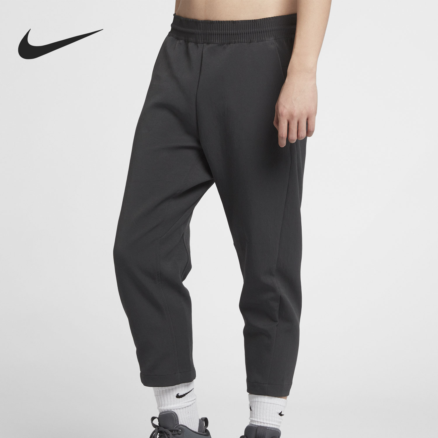 Nike/耐克正品新款男子时尚跑步休闲运动九分裤AR1563-060-图0