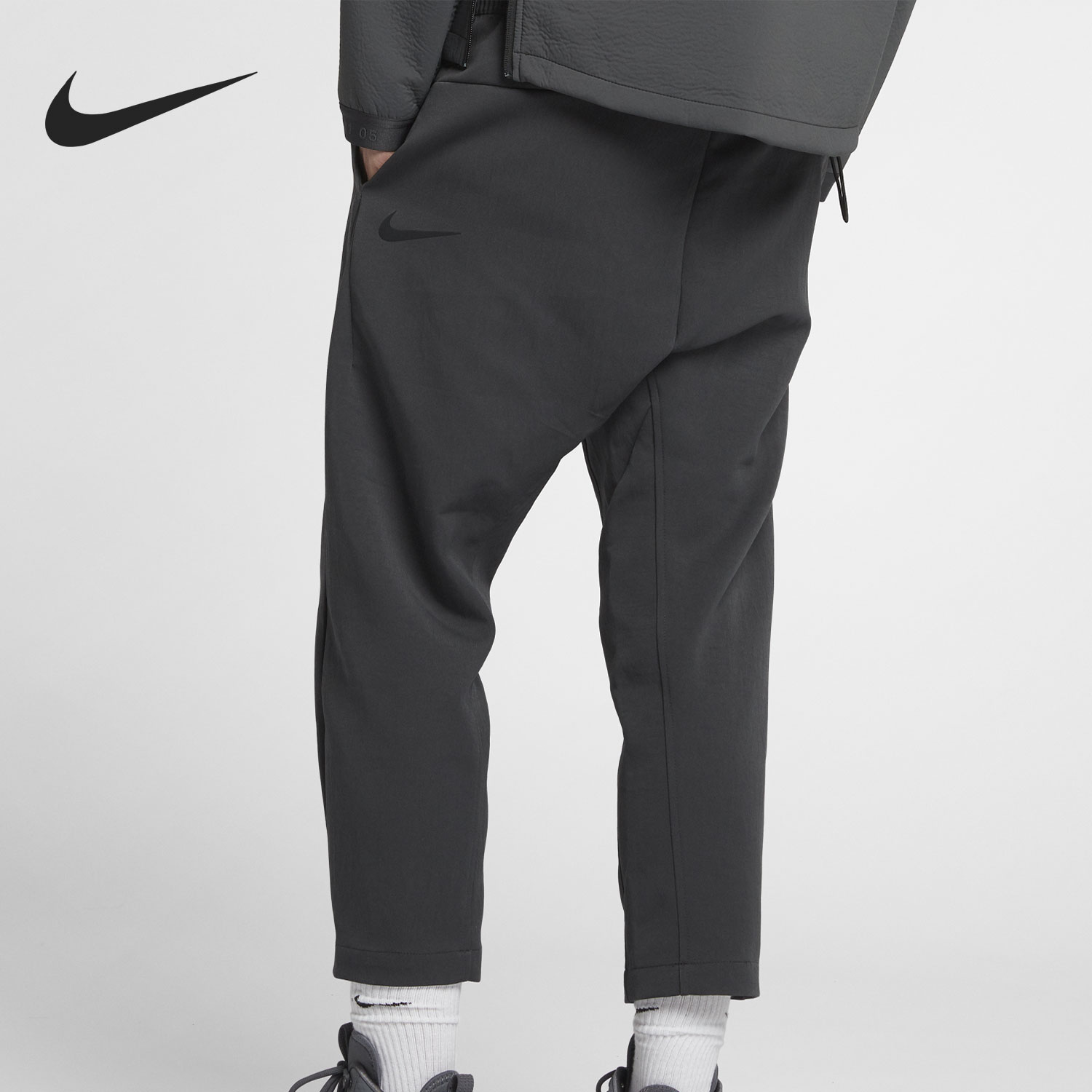 Nike/耐克正品新款男子时尚跑步休闲运动九分裤AR1563-060-图1